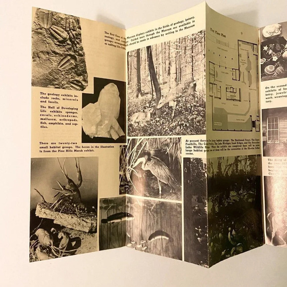 Vintage Illinois State Museum Travel Brochure Heart of Lincoln Land Postcard - Picture 11 of 16